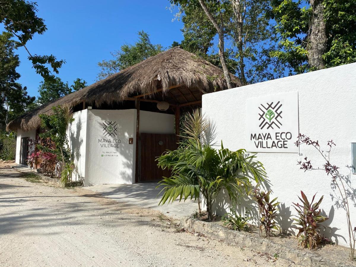 Maya Eco Village Akumal Eksteriør bilde